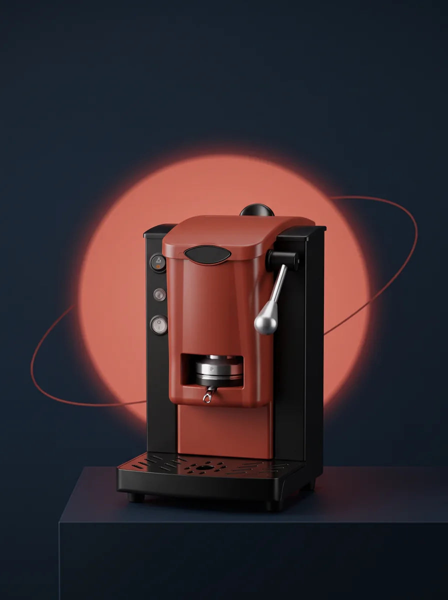 ASTRO Marte, macchina da caffè a cialde rosso ossido